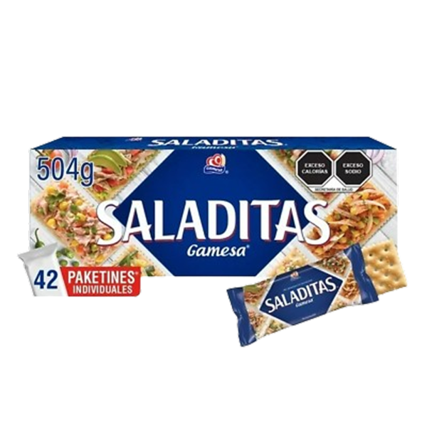 GAMESA SALADITAS 42PK